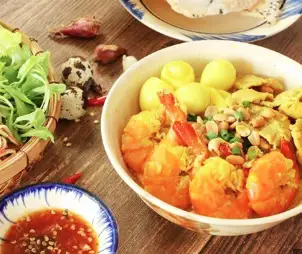 Mì Quảng tôm thịt - 60.000 ₫ tại Mì Quảng Tam Kỳ - Tân Sơn Nhì
