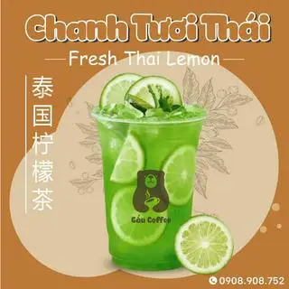Chanh tươi Thái - 30.000 ₫ tại Coffee Gấu - Tôn Thất Đạm