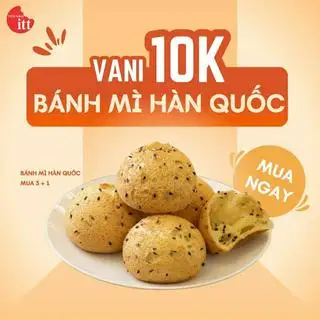 Hình ảnh Bánh mì Hàn Quốc vị vani