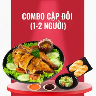 Gà Nướng 1/2 Con - Ăn Kèm - 200.000 ₫ tại Gà Nướng Ò Ó O - Gà Nướng Nhiều Vị - Nguyễn Văn Nguyễn
