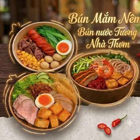 Hình ảnh Bún Nước Tương, Bún Mắm Nêm & Mì Trộn Nhà Thơm - Thống Nhất