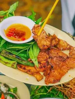 Hình ảnh Vú heo nướng