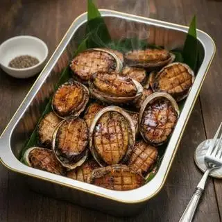 Bào ngư nướng tiêu đen (500gr/5con) - 199.000 ₫ tại Làng Hải Sản - Trần Quang Diệu