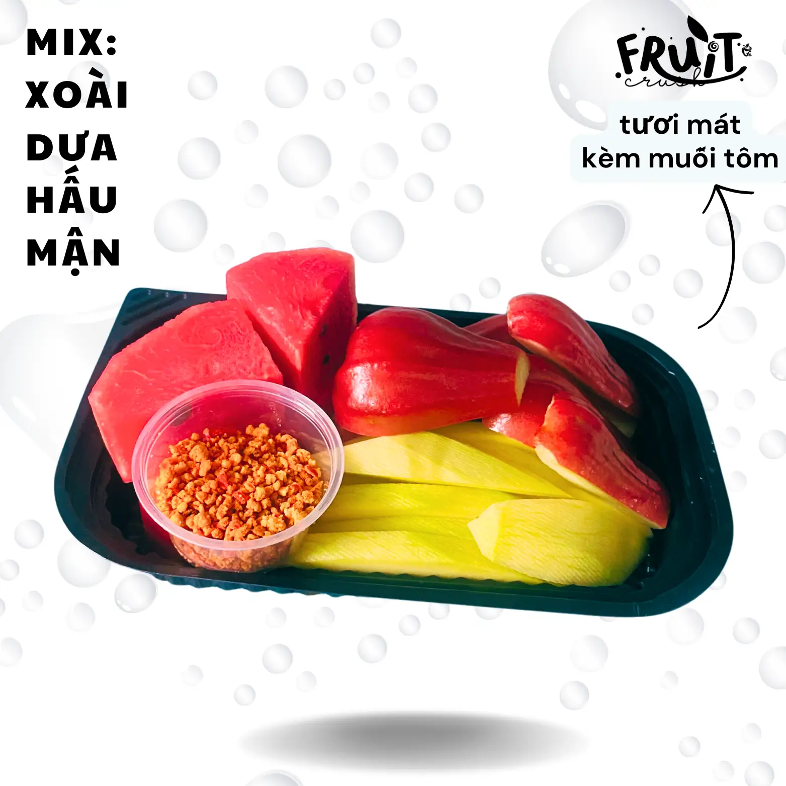 Hình ảnh Hộp: Dưa hấu Mận Xoài - 500gr