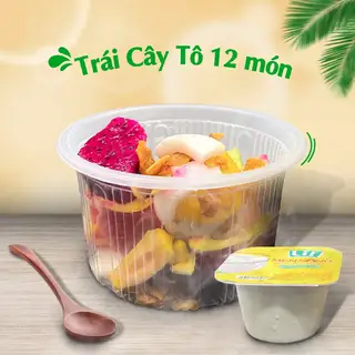 Trái Cây Tô 12 Món - 36.000 ₫ tại Kem Bơ - Trái Cây Tô 251 - Nguyễn Thị Minh Khai