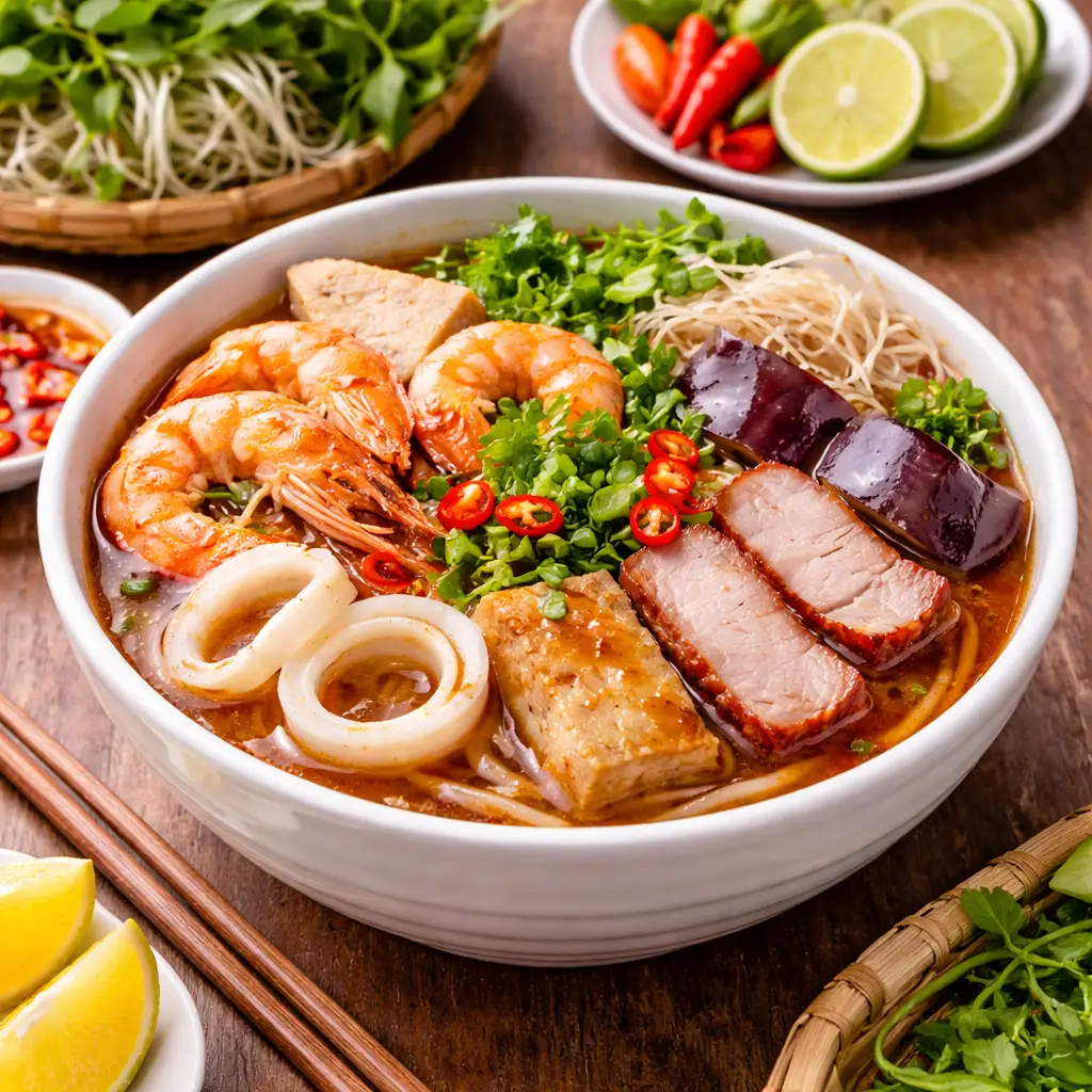 Bún mắm - 45.000 ₫ tại Quán Ăn 2 Chị Em - Tôn Đản