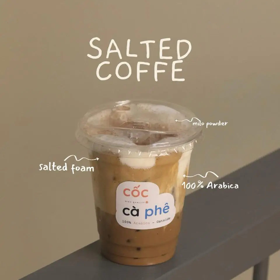 Cafe muối - 39.900 ₫ tại Cốc Cà Phê - Matcha Latte - Nguyễn Cửu Vân