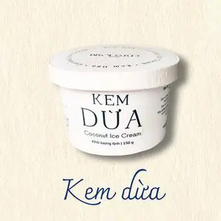 Kem dừa - Hộp 150g - 95.000 ₫ tại MAISON DE K.HOA - MÓN NGON TỪ BÁNH - Nguyễn Thiệp