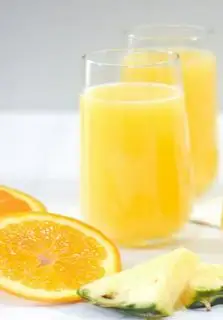 Hình ảnh Nước ép thơm - cam