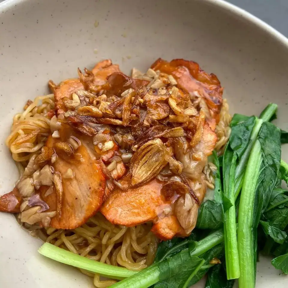 Mì xá xíu - 70.000 ₫ tại Mì Gà Quay San San - Cù Lao