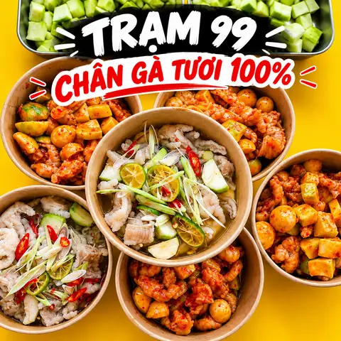 Hình ảnh TRẠM 99 - Matcha, Trà Trái Cây & Chân Gà Sốt Thái - Trần Tấn