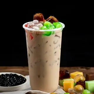 Hình ảnh Trà sữa truyền thống full topping