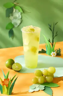 Hình ảnh Nho xanh - trà nho xanh