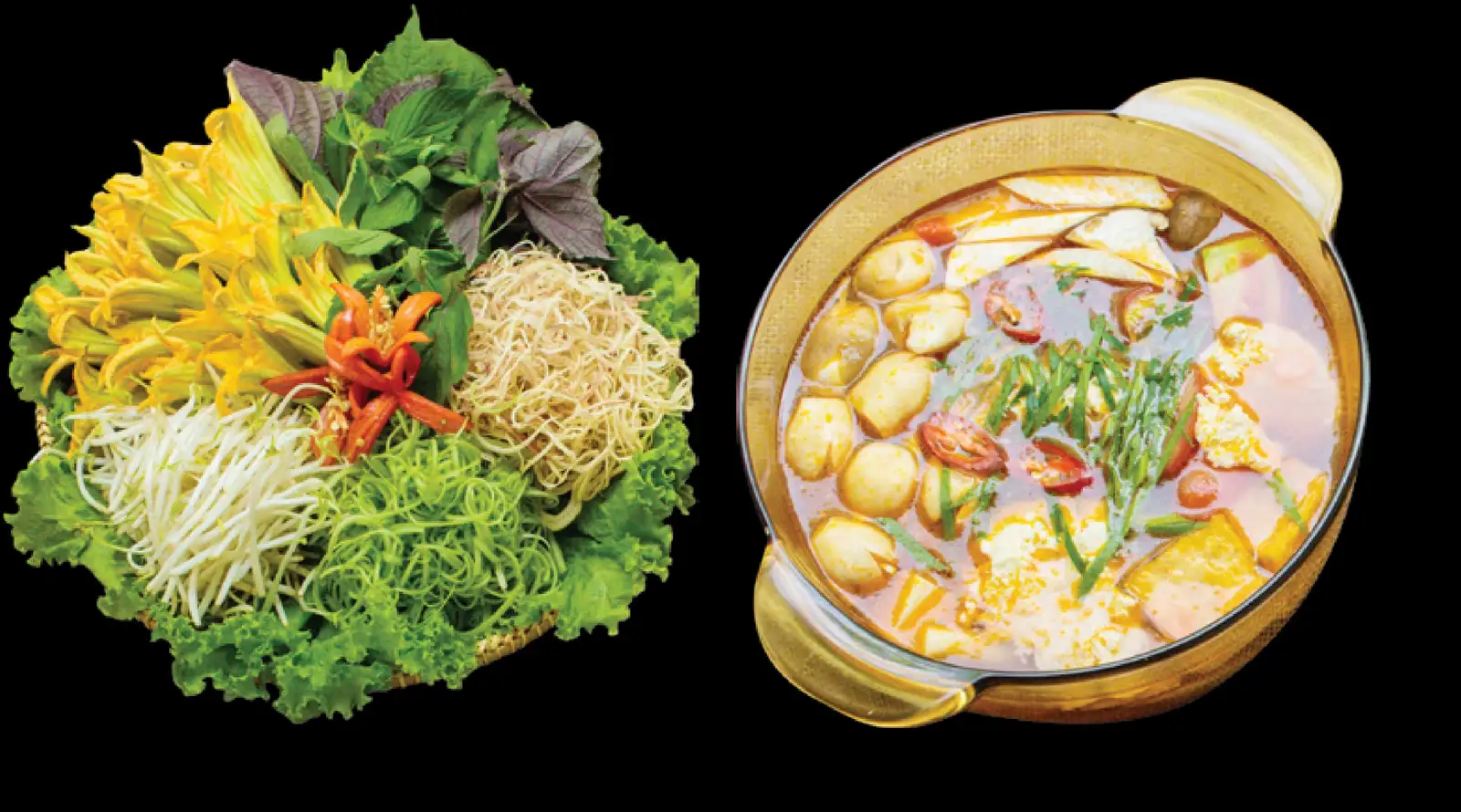 Lẩu mắm chay nhỏ (2-3 người) - 322.920 ₫ tại Sen - Nhà Hàng Chay - Phó Đức Chính