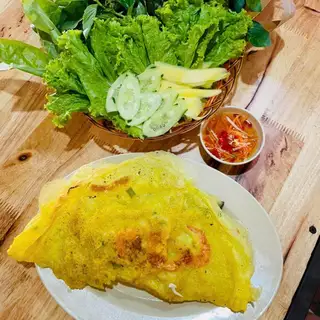 Bánh xèo miền Tây truyền thống - 1 cái - 66.000 ₫ tại BÁNH XÈO RAU RỪNG HAI VƯƠNG - Dân Chủ