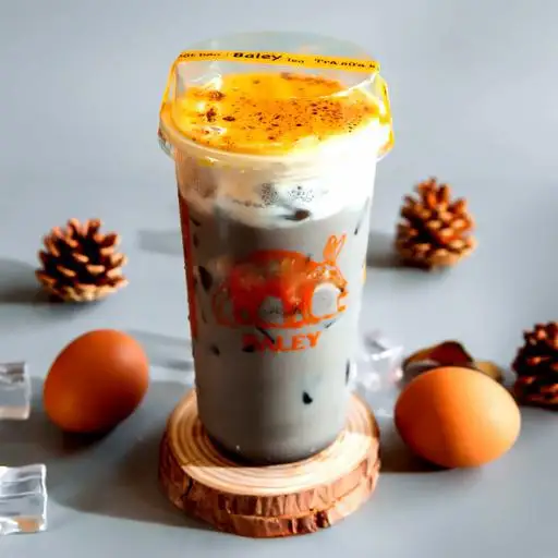 Trà sữa mun kem trứng nướng - 39.000 ₫ tại Trà Sữa HongKong Baley - Huỳnh Tấn Phát