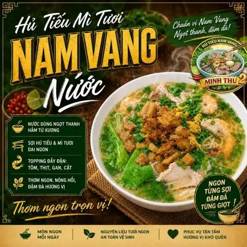 Hủ Tiếu Nam Vang Minh Thư 2 - Nui, Bánh Canh & Hoành Thánh - Tân Thới Hiệp 21 - Bún/Phở/Mỳ/Cháo gần bạn