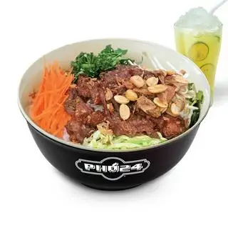 Bún Bò Xào Sả & Thức uống - 71.000 ₫ tại Phở 24 - Pasteur