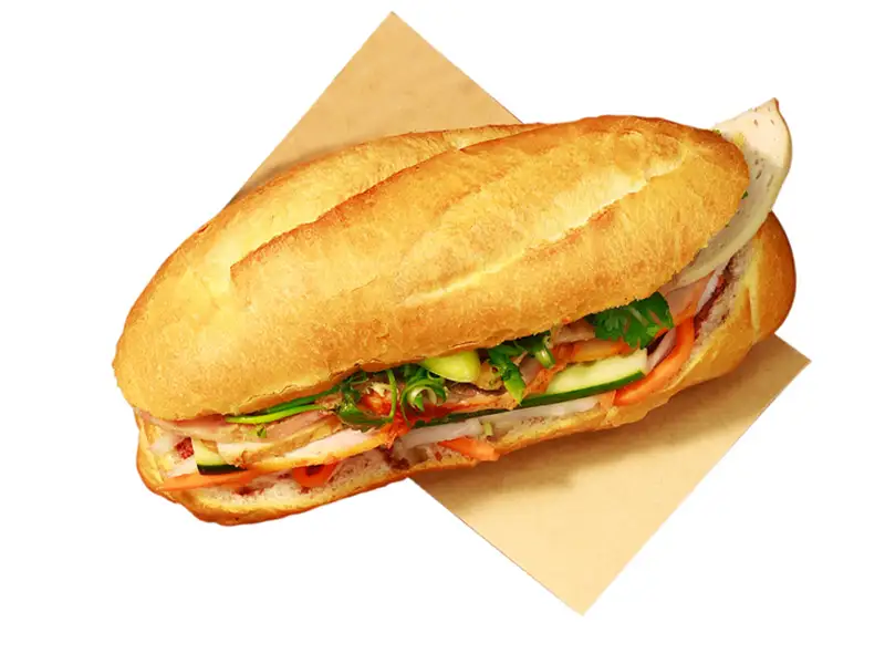 Bánh mì thịt chả - 27.000 ₫ tại Bánh Mì Ngân - Bánh Mì Thịt, Chả & Xíu Mại - Nguyễn Văn Hưởng