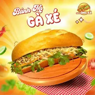 Bánh Mì Gà Xé - 32.000 ₫ tại Bánh Mì & Xôi Mặn Ông Xã - Cách Mạng Tháng 8