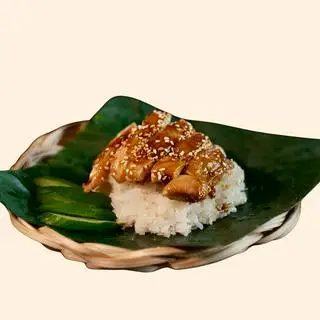 Hình ảnh Xôi gà sốt đậm vị