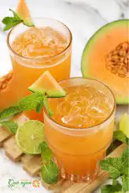 Hình ảnh Nước ép dưa lưới vàng