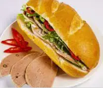 Bánh mì chả bò - 40.000 ₫ tại Bánh Mì Lương Phan 19 - Lê Văn Lương