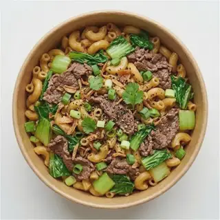 Hình ảnh Nui xào bò