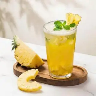 Hình ảnh Trà nhài dứa thanh mát - Jasmine pineapple tea