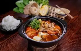 Hình ảnh  Lẩu thái  bò nhúng 