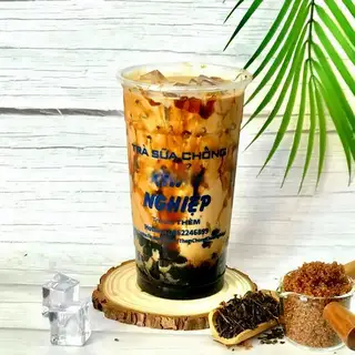 Hình ảnh Trà sữa trân châu đường đường chính chính làm người yêu em