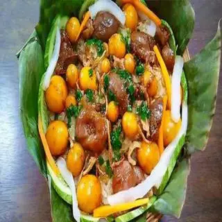 Hình ảnh Xôi lòng gà trứng non