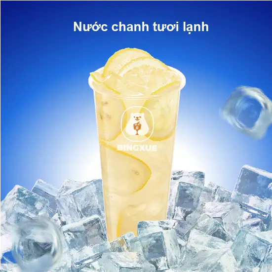 Nước Chanh Tươi Lạnh - 22.000 ₫ tại Bingxue - Kem & Trà Sữa - 64 Vĩnh Hội