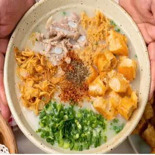 Hình ảnh Cháo sườn đầy đủ