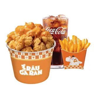 Combo 6 - gà viên giòn xốt - 69.000 ₫ tại 3 Râu - Gà Rán, Pizza & Trà Sữa - Tôn Đản