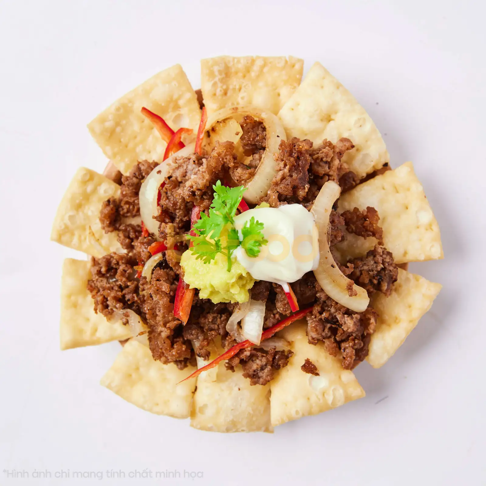 Loaded nachos - 90.000 ₫ tại Tacoleo - Mexican Food & Beer - Trần Hưng Đạo