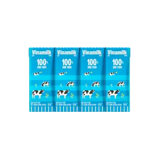 Sữa tươi tiệt trùng Vinamilk 100% Ít béo không đường Lốc 4 hộp 180ml_04ET62_LOC - 34.716 ₫ tại Vinamilk - Lê Hồng Phong