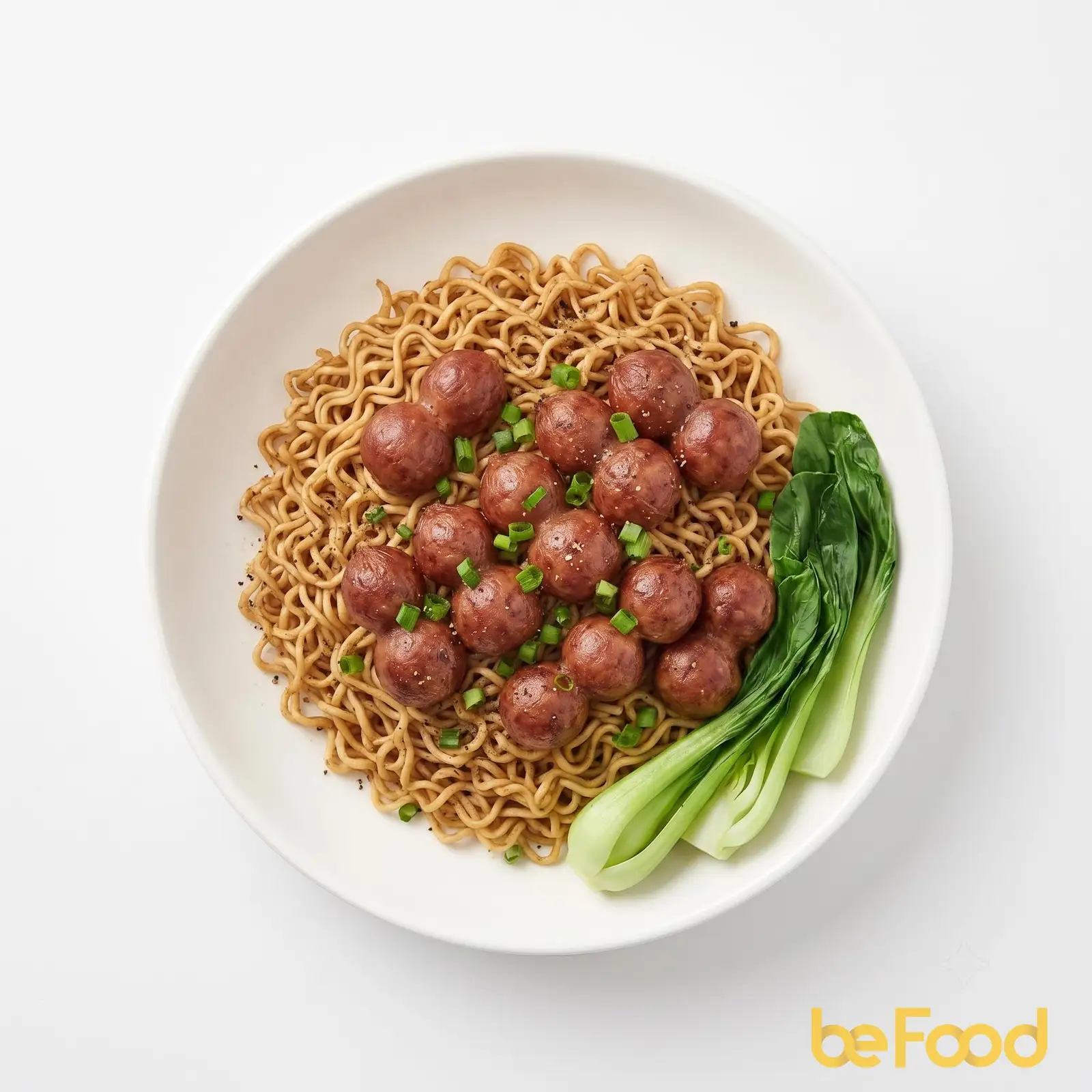 Hình ảnh Mì trộn tái - viên