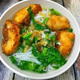 Hình ảnh Bánh đa cá cay - cá mọc giò