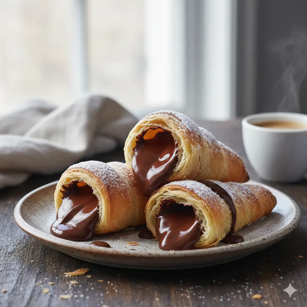 Hình ảnh Roti nhân socola