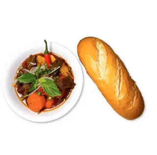 Bánh mì bò kho - 1 phần - 65.000 ₫ tại Điểm Tâm 39 - Hủ Tiếu Mì & Sủi Cảo - Lê Văn Sỹ