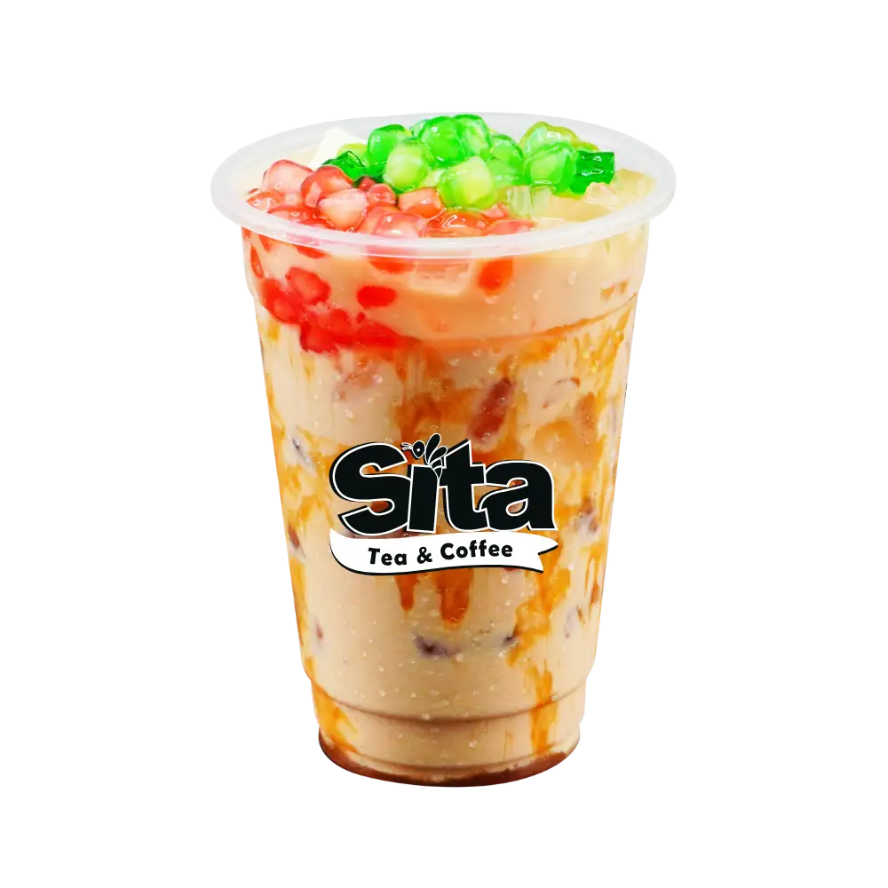 Trà sữa caramel - 49.000 ₫ tại Sita - Matcha Latte & Trà Sữa - Cách Mạng Tháng 8