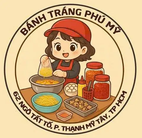 Bánh Tráng Phú Mỹ - 62 Ngô Tất Tố - Ăn vặt gần bạn