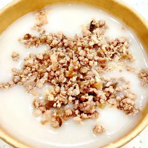 Hình ảnh Cháo bột thịt băm không quẩy