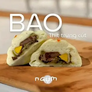Bánh bao nhân thịt - 25.000 ₫ tại Ngụm - Cà Phê, Matcha & Bánh Bao - Nguyễn Xí