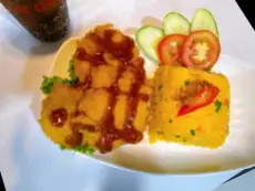 Hình ảnh Cơm Chiên Gà Không Xương (Sốt Tứ Xuyên)