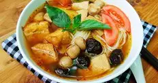Bún thái chay số 1 quán(ko bột ngọt) - 45.000 ₫ tại Quán Chay Bình An - Ngô Quyền