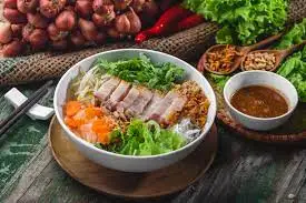 Bún mắm nêm heo quay - 71.000 ₫ tại Tứ Hòa - Bánh Tráng Cuốn Thịt Heo - Nguyễn Gia Trí