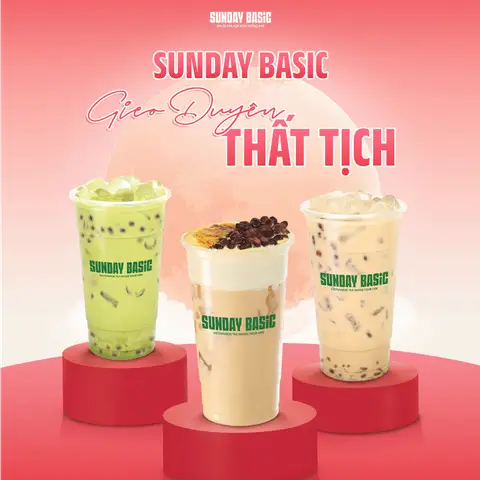 Trà Sữa Sunday Basic - Thích Quảng Đức - Trà sữa gần bạn