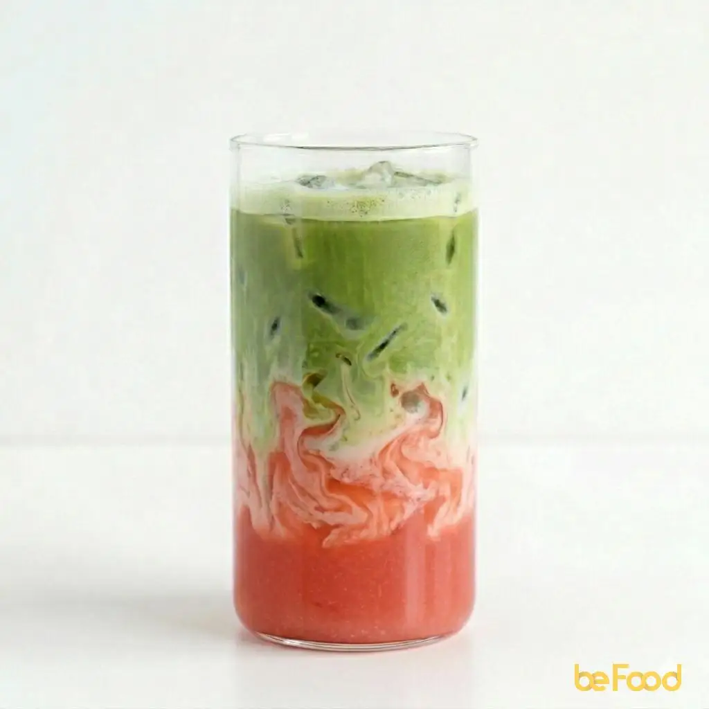 Matcha dâu - 42.000 ₫ tại Elite Studio - Cacao Kem Muối, Matcha Latte & Cà Phê - Bế Văn Cấm